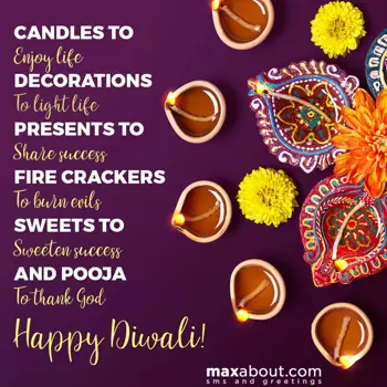 Diwali Wishes: Candles to enjoy lif