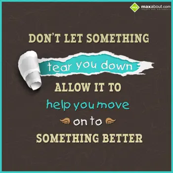 Motivational Quotes Wishes: Don't let something 