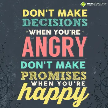 Wise Wishes: Don't make decisions