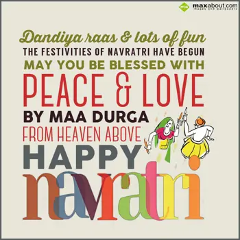 Navratri Wishes: Dandiya raas and lot