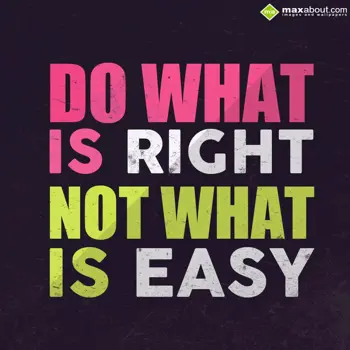 Wise Wishes: Do what is right, no