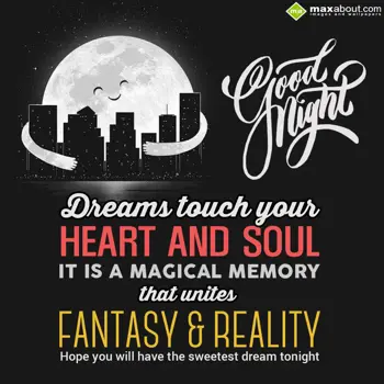 Good Night Wishes: Dreams touch your he