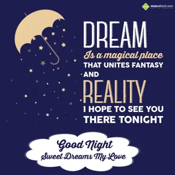 Good Night Wishes: Dream is a magical p