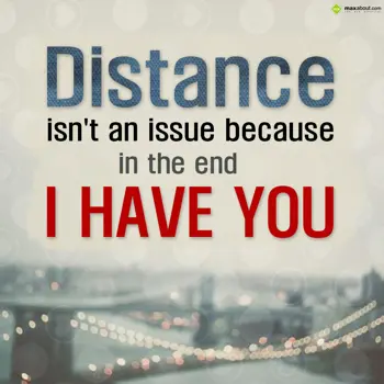 Love Wishes: Distance isn't an is