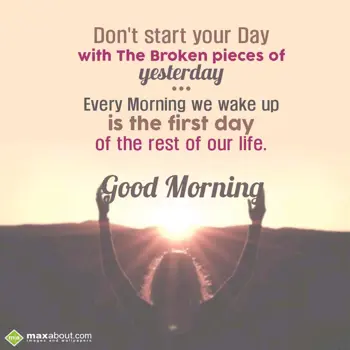 Good Morning Greetings Wishes: Don't start your day