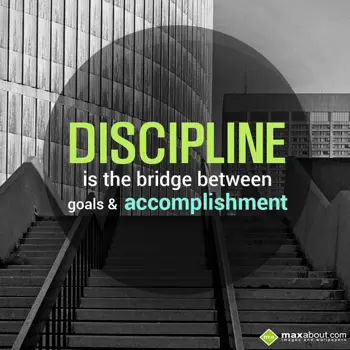 Encouragement Wishes: Discipline is the br