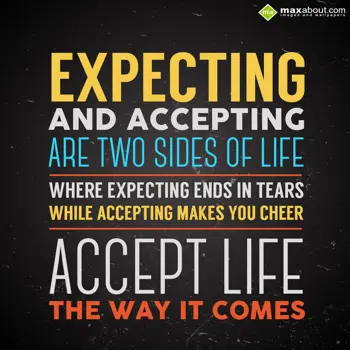 Motivational Wishes: Expecting & acceptin