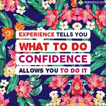 Advice Wishes: Experience tells you