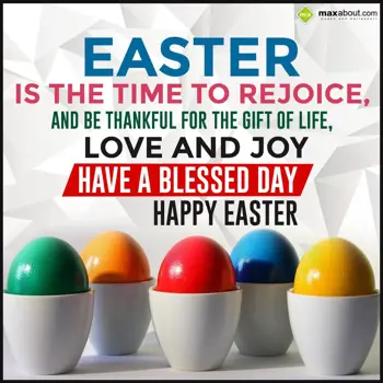 Easter Wishes: Easter is the time t