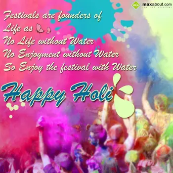 Holi Poems Wishes: Festivals are founde