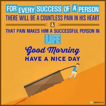 Good Morning Wishes: For every success of