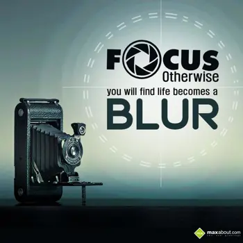 Motivational Wishes: Focus otherwise you 