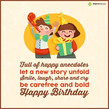 Birthday Wishes: Full of happy anecdo