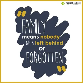 Life Wishes: Family means nobody 