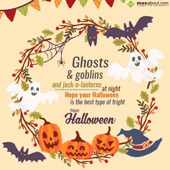 Halloween Wishes: Ghosts & goblins
an