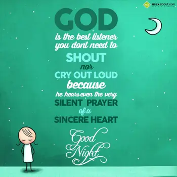 Good Night Wishes: God is the best list