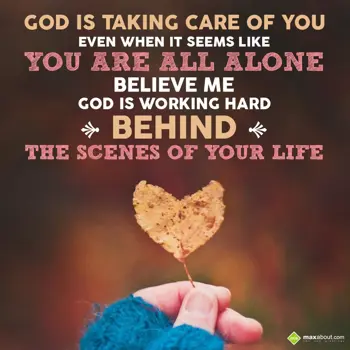 Caring Wishes: God is taking care o