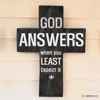 Quotes Wishes: God answers when you