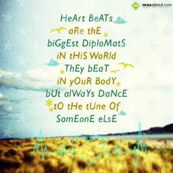 Heart Greetings: Heart beats are the 