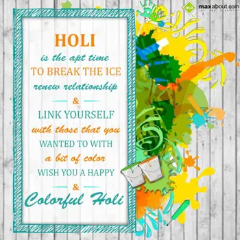 Holi Greetings Wishes: Holi is the apt time