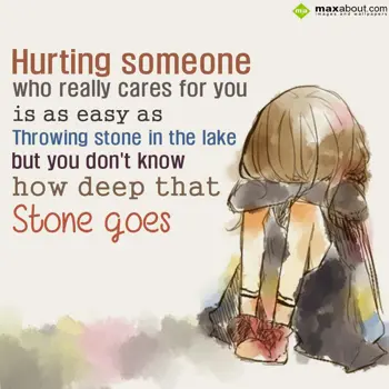 Hurt Wishes: Hurting someone who 