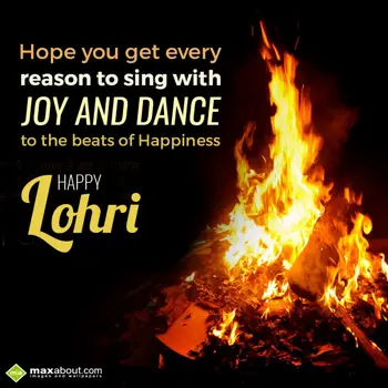 Lohri Wishes: Hope you get every 
