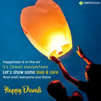 Diwali Wishes: Happiness is in the 