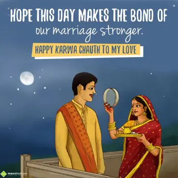 Karwa Chauth Wishes: Hope this day makes 