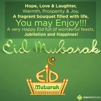 Eid Mubarak Wishes: Hope, Love & Laughte