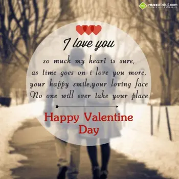 Valentine Wishes: Love so much my hear