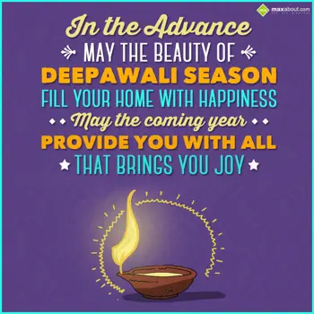 Advance Diwali Wishes: In the Advance May t