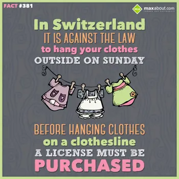 Country Facts Wishes: In Switzerland it is