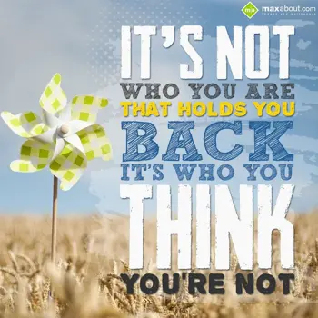 Quotes Wishes: It's not who you are