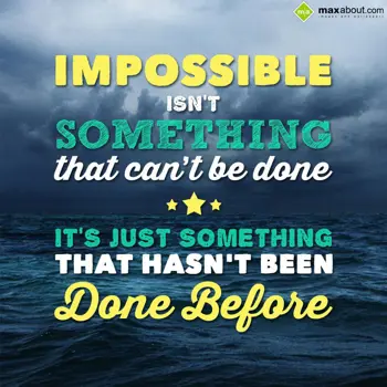 Attitude Wishes: Impossible isn't som