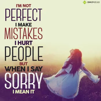 Love Wishes: I'm not perfect, i m