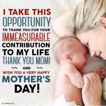 Mother Day Wishes: I take this opportun