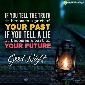 Good Night Wishes: If You Tell The Trut