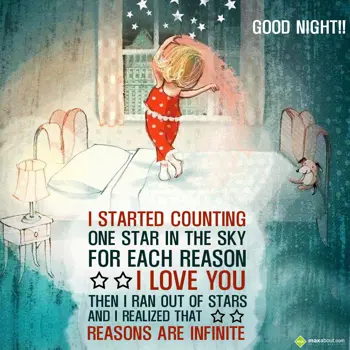 Good Night Wishes: I started counting o