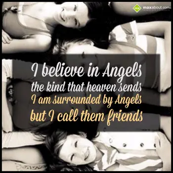 Friends Wishes: I believe in Angels
