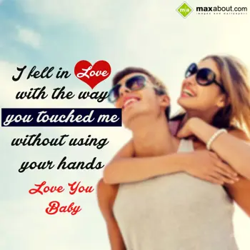 Cute Love Wishes: I fell in love with 