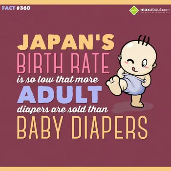 Country Facts Wishes: Japan's birth rate i