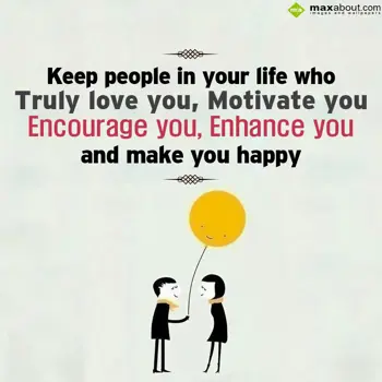 Motivational Wishes: Keep people in your 