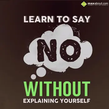 Attitude Wishes: Learn to say NO with