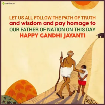 Gandhi Jayanti Wishes: Let us all follow th