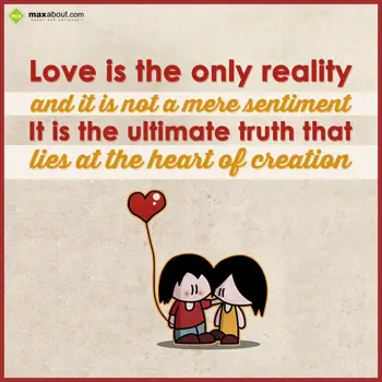 Love Wishes: Love is the only rea