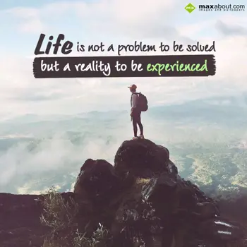 Life Wishes: Life is not a proble