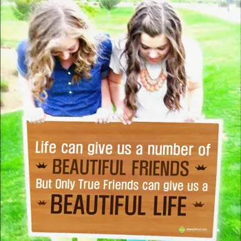 Best Friends Wishes: Life can give us a n