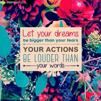 Encouragement Wishes: Let your dreams be b