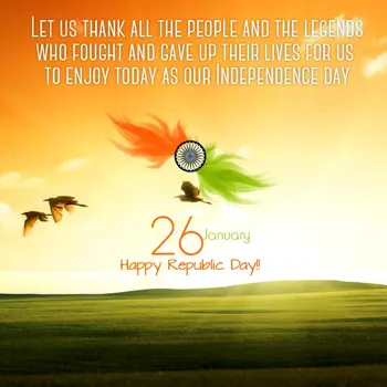 Republic Day Wishes Wishes: Let us thank all the