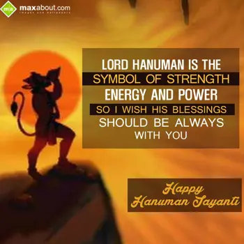 Hanuman Jayanti Wishes: Lord Hanuman is the 